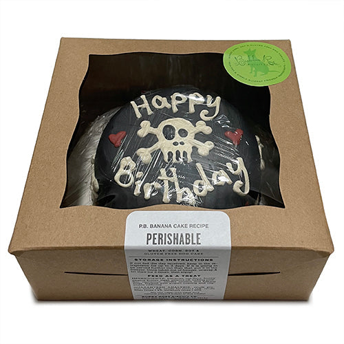 Skull Dog Cake (Perishable) by Bubba Rose Biscuit Co.