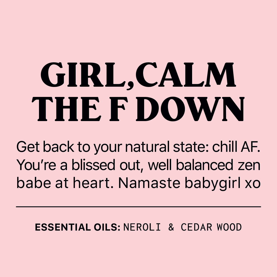 Calm Down Essential Oil by Shop Ryan Porter