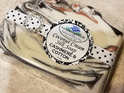 VEGAN Coconut Cream Silk Soap by Handmade Natural Beauty