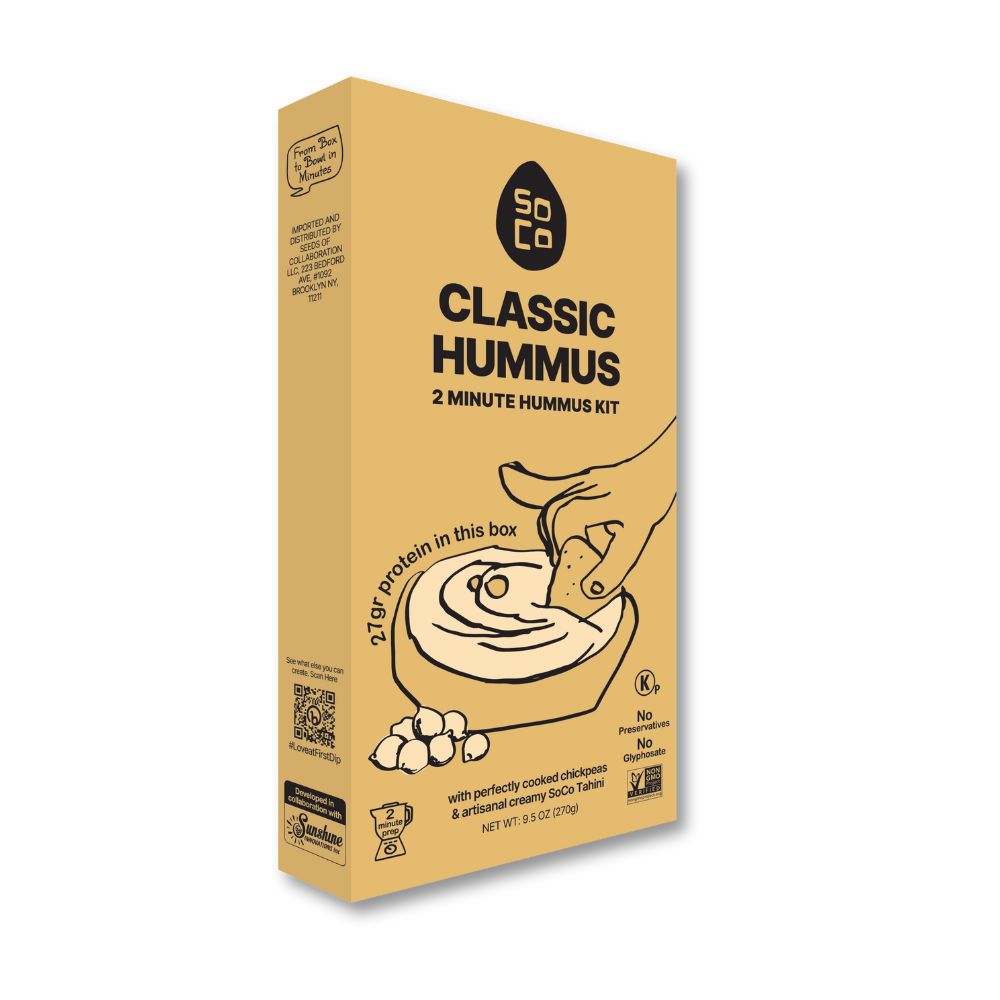 2 Minute Kit - Classic Hummus by eatsoco