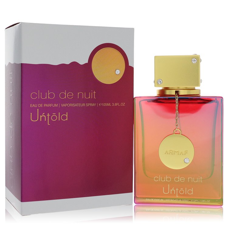 Club De Nuit Untold by Armaf Eau De Parfum Spray (Unisex) 3.6 oz for Women by Avera Group