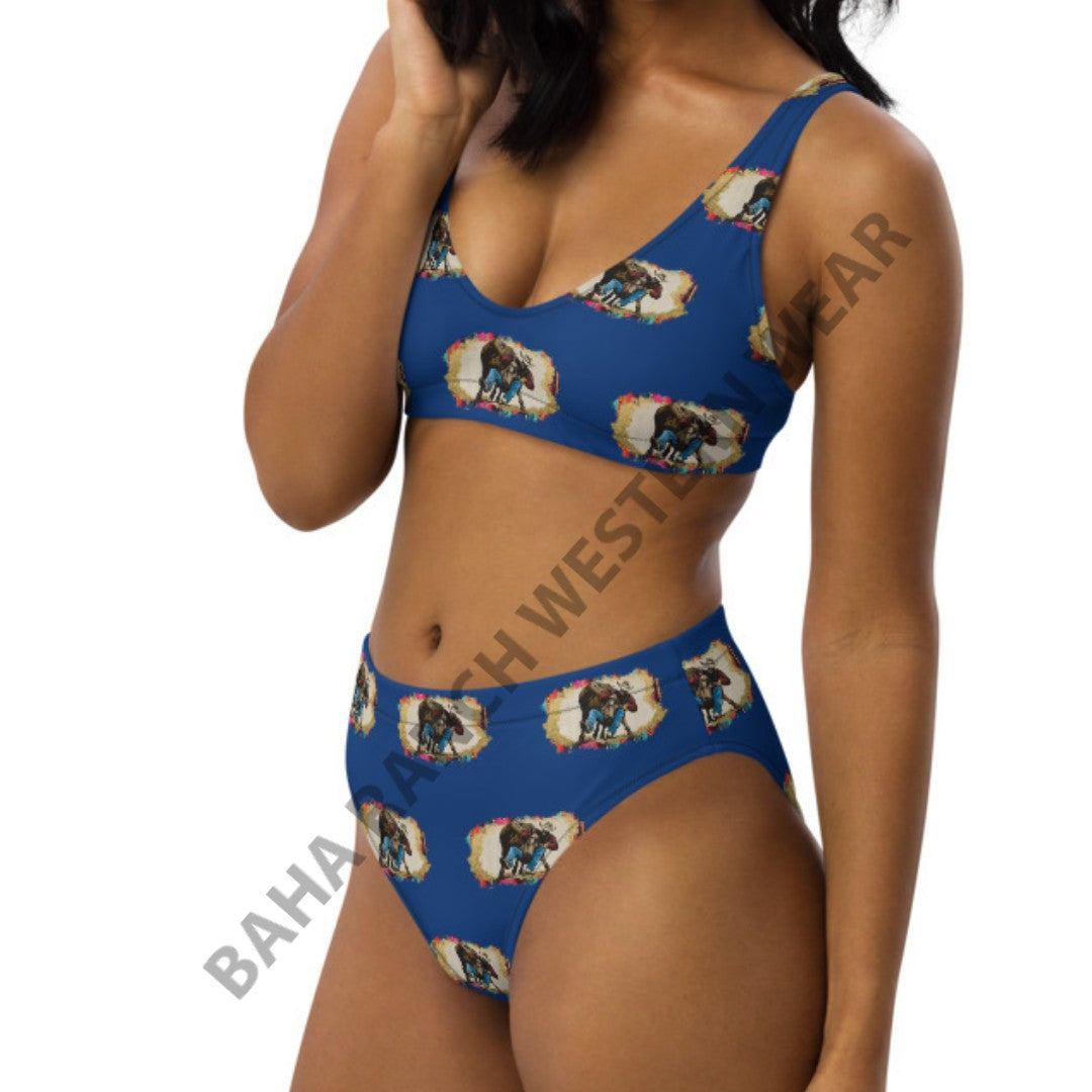 Yeehaw Bulldogger Bikini by Baha Ranch Western Wear