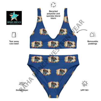 Yeehaw Bulldogger Bikini by Baha Ranch Western Wear