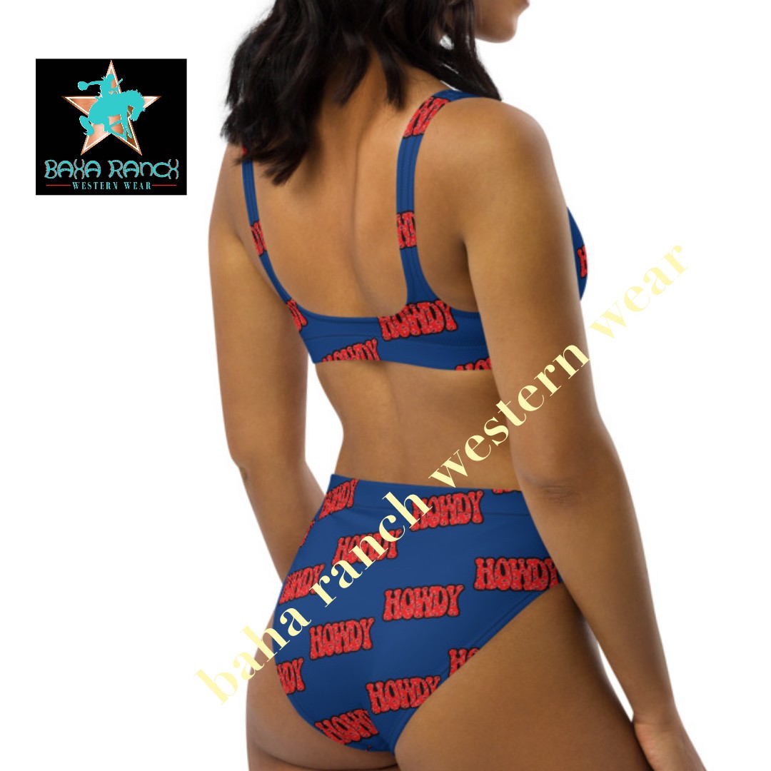 Yeehaw Howdy Bikini by Baha Ranch Western Wear