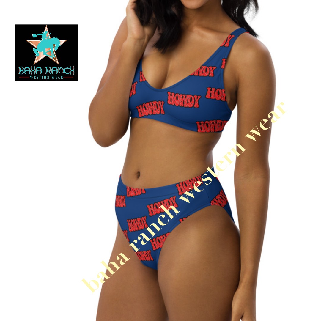 Yeehaw Howdy Bikini by Baha Ranch Western Wear