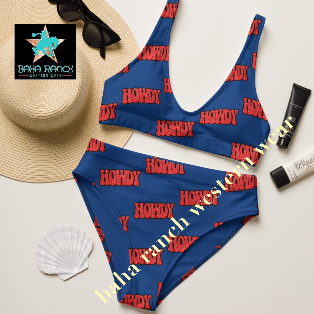 Yeehaw Howdy Bikini by Baha Ranch Western Wear