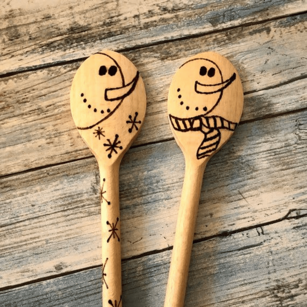 Mr. Woodware - Craft Wooden Spoons Bulk – 12 Inch – Set of 24 by Mr. Woodware