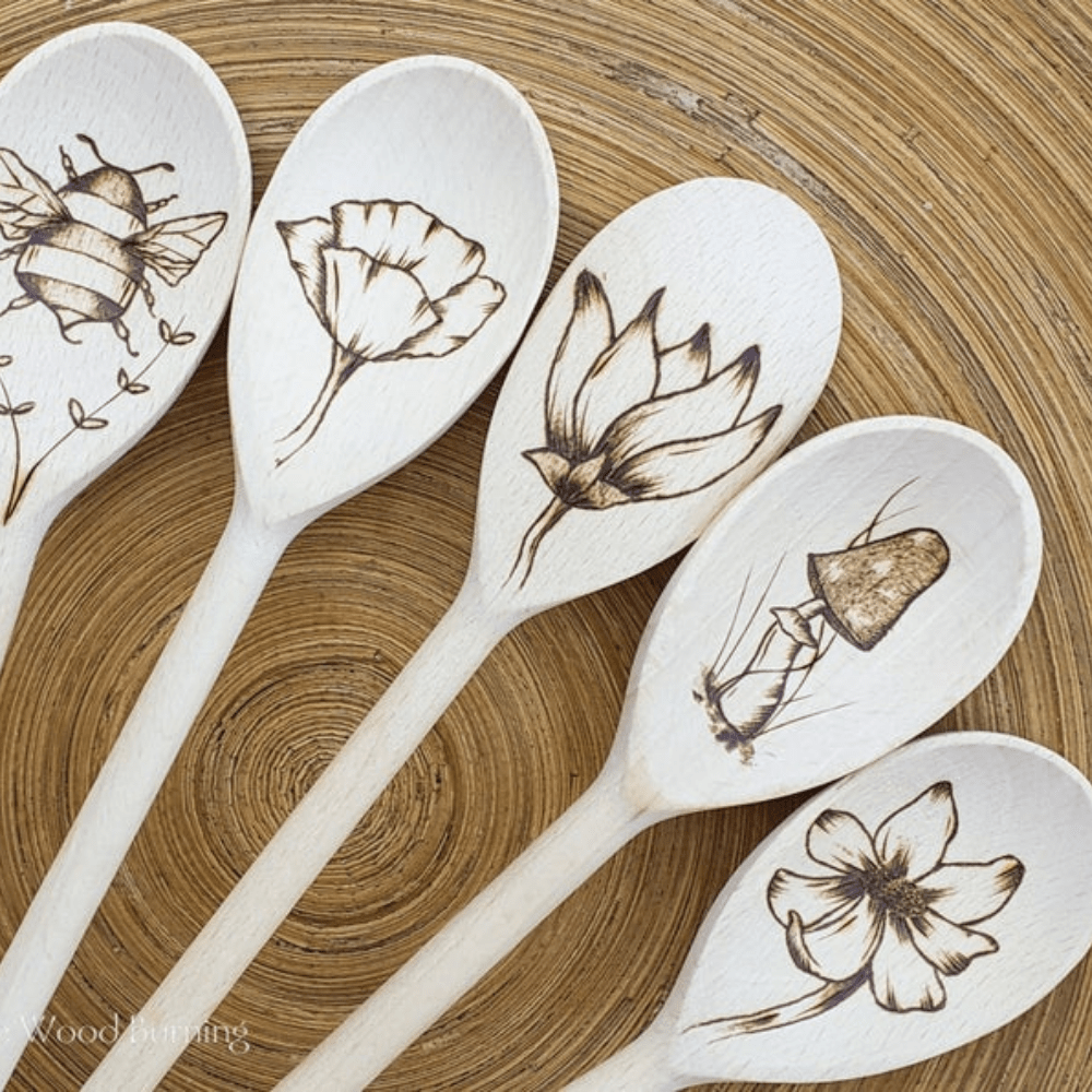 Mr. Woodware - Craft Wooden Spoons Bulk – 12 Inch – Set of 1000 by Mr. Woodware