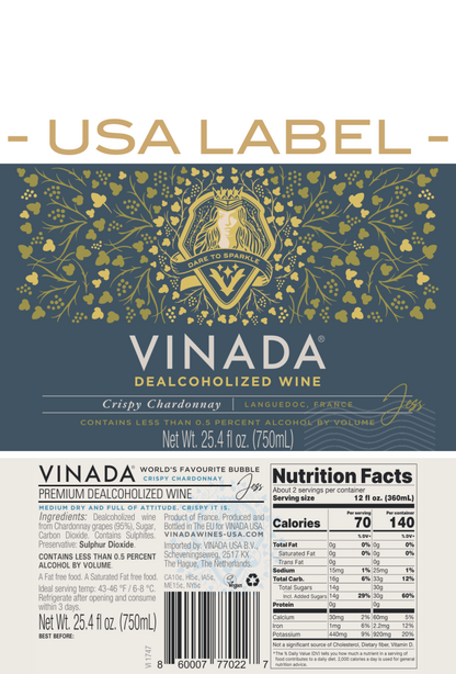 VINADA® - 200 + 750 ML MIX MULTIPACK 1+1+1+1+1+1 by VINADA USA