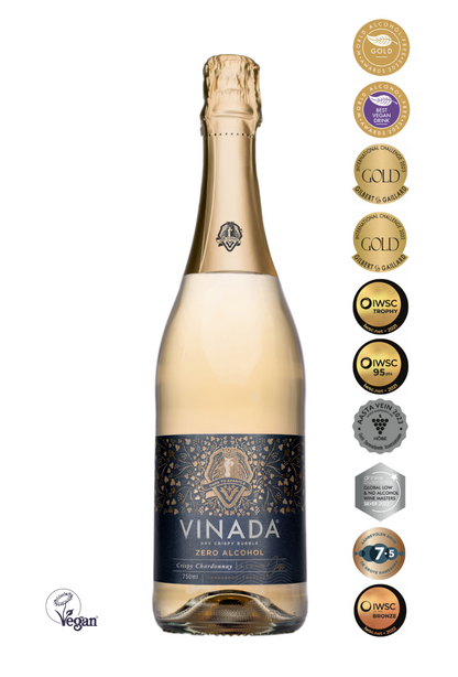 VINADA® - CRISPY CHARDONNAY (0%) 750 ML by VINADA USA