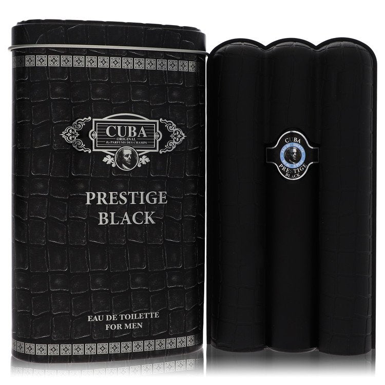 Cuba Prestige Black by Fragluxe Eau De Toilette Spray 3 oz for Men by Avera Group