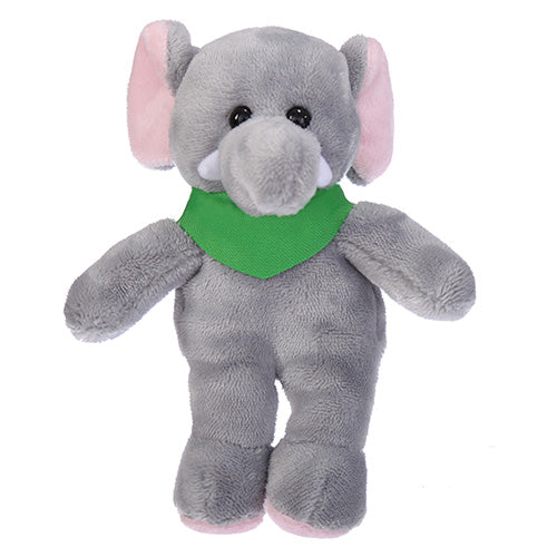 Soft Plush Stuffed Elephant with Bandana by Plushland