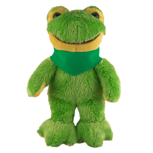 Soft Plush Stuffed Frog with Bandana by Plushland