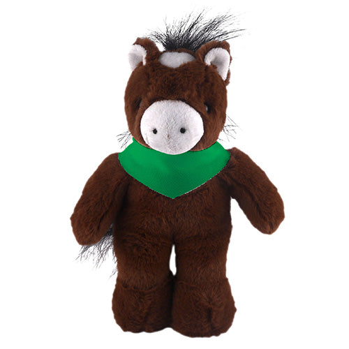 Soft Plush Stuffed Horse with Bandana by Plushland