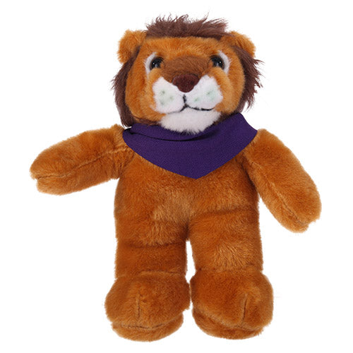 Soft Plush Stuffed Lion with Bandana by Plushland