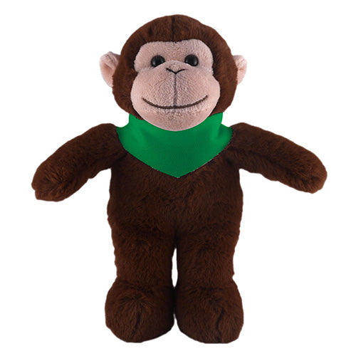 Soft Plush Stuffed Monkey with Bandana by Plushland