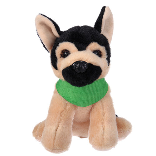 Soft Plush German Shepherd with Bandana by Plushland