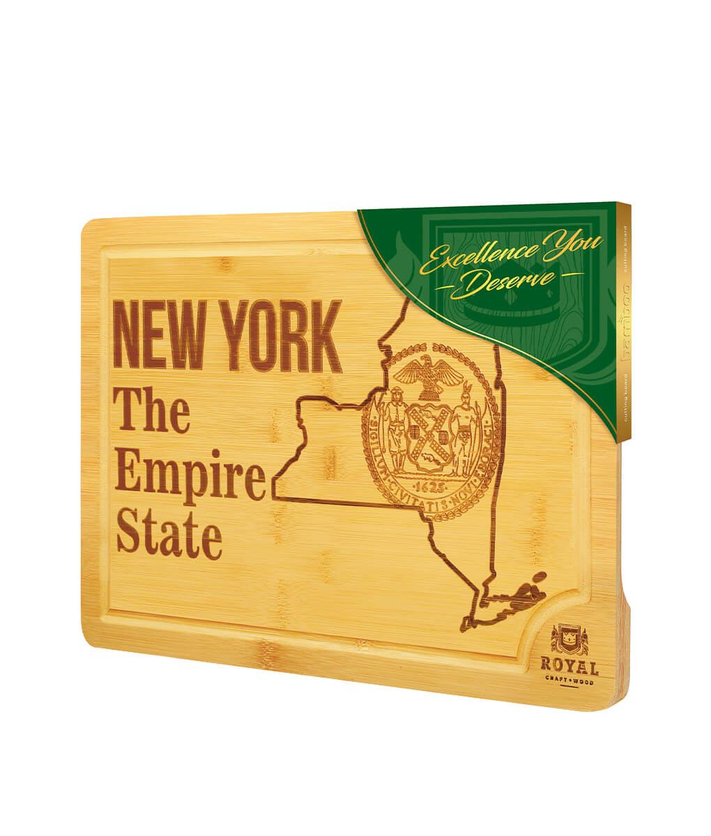 New York Cutting Board, 15x10" by Royal Craft Wood