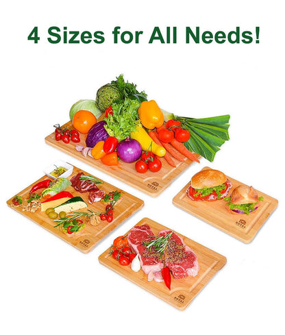 Set Of 4 Chopping Boards by Royal Craft Wood