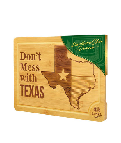 Texas Cutting Board, 15x10" by Royal Craft Wood