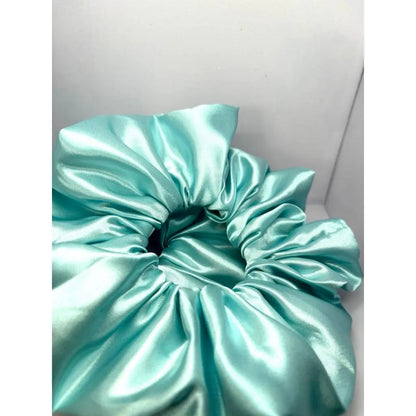 Seafoam Green Silk Scrunchie by Enchanted Scrunch