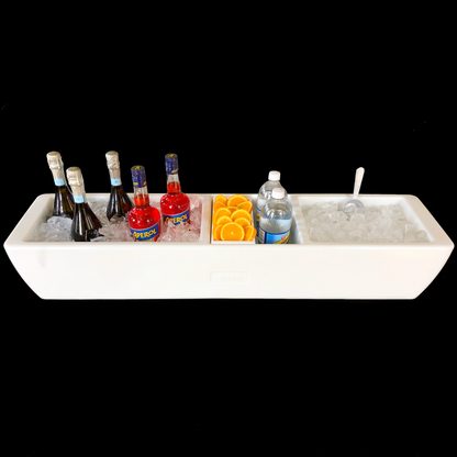 REVO Party Barge Cooler| Polar White | Insulated Beverage Tub by REVO COOLERS, LLC