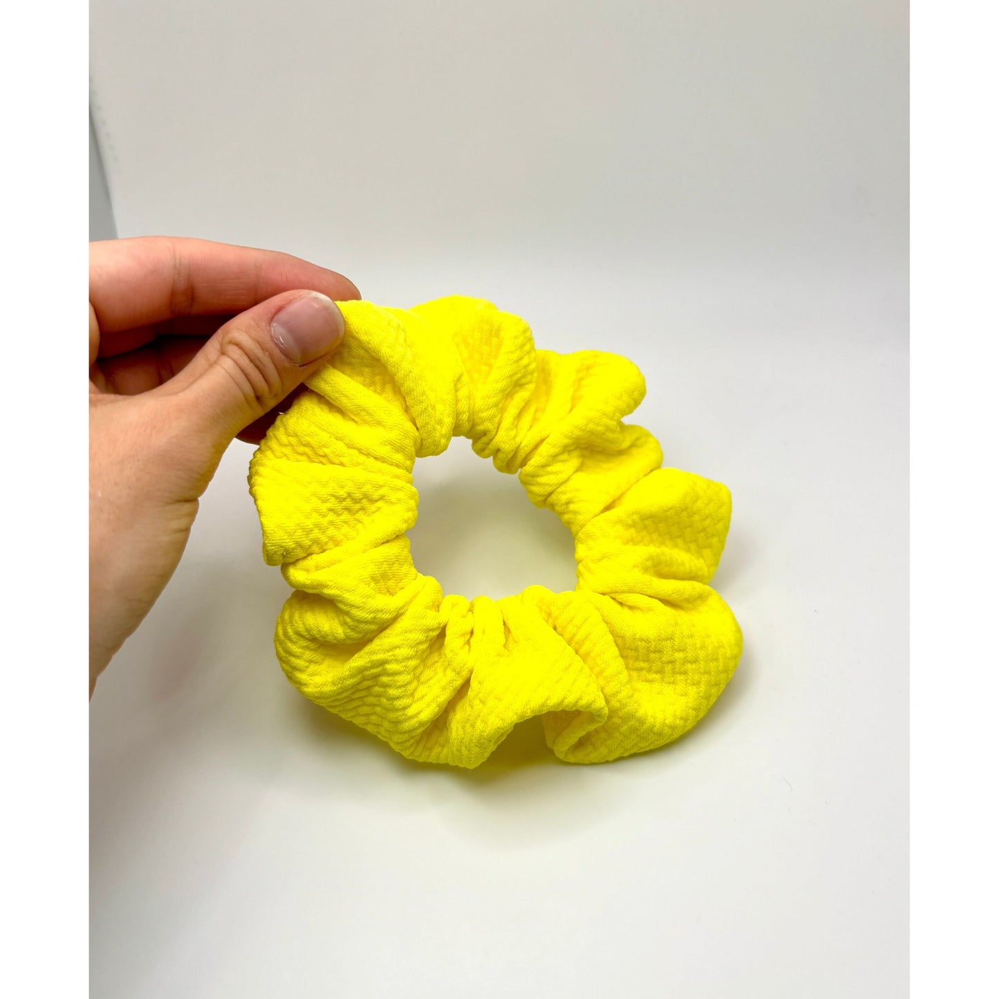 Mini Yellow Bullet Scrunchie by Enchanted Scrunch