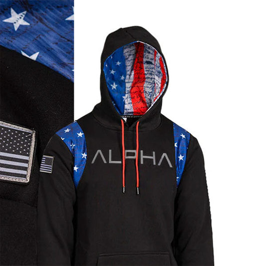 Honor Lined Hoodie | American Flag | AD by Soul of Adventure