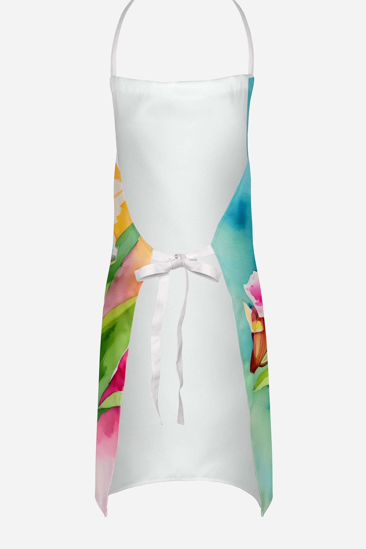 Orchids in Watercolor Apron by Caroline's Treasures