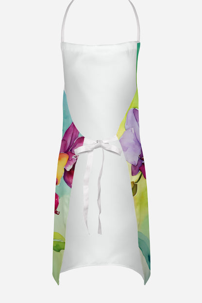 Orchids in Watercolor Apron by Caroline's Treasures