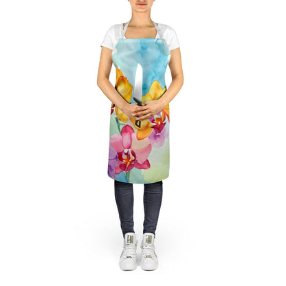 Orchids in Watercolor Apron by Caroline's Treasures