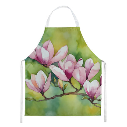 Mississippi Magnolia in Watercolor Apron by Caroline's Treasures