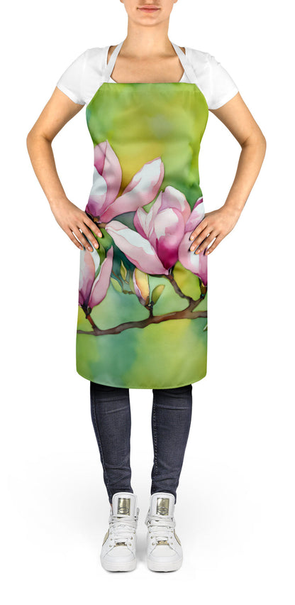 Mississippi Magnolia in Watercolor Apron by Caroline's Treasures