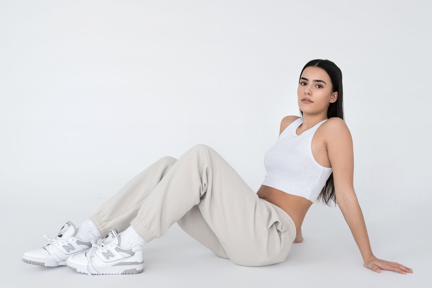 SuperSoft™ Pixel Fog Grey Pants by Amoo