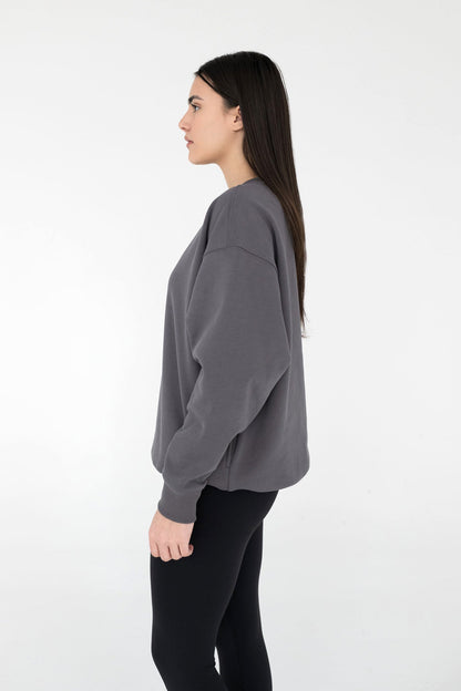 SuperSoft™ Pixel Charcoal Sweatshirt by Amoo