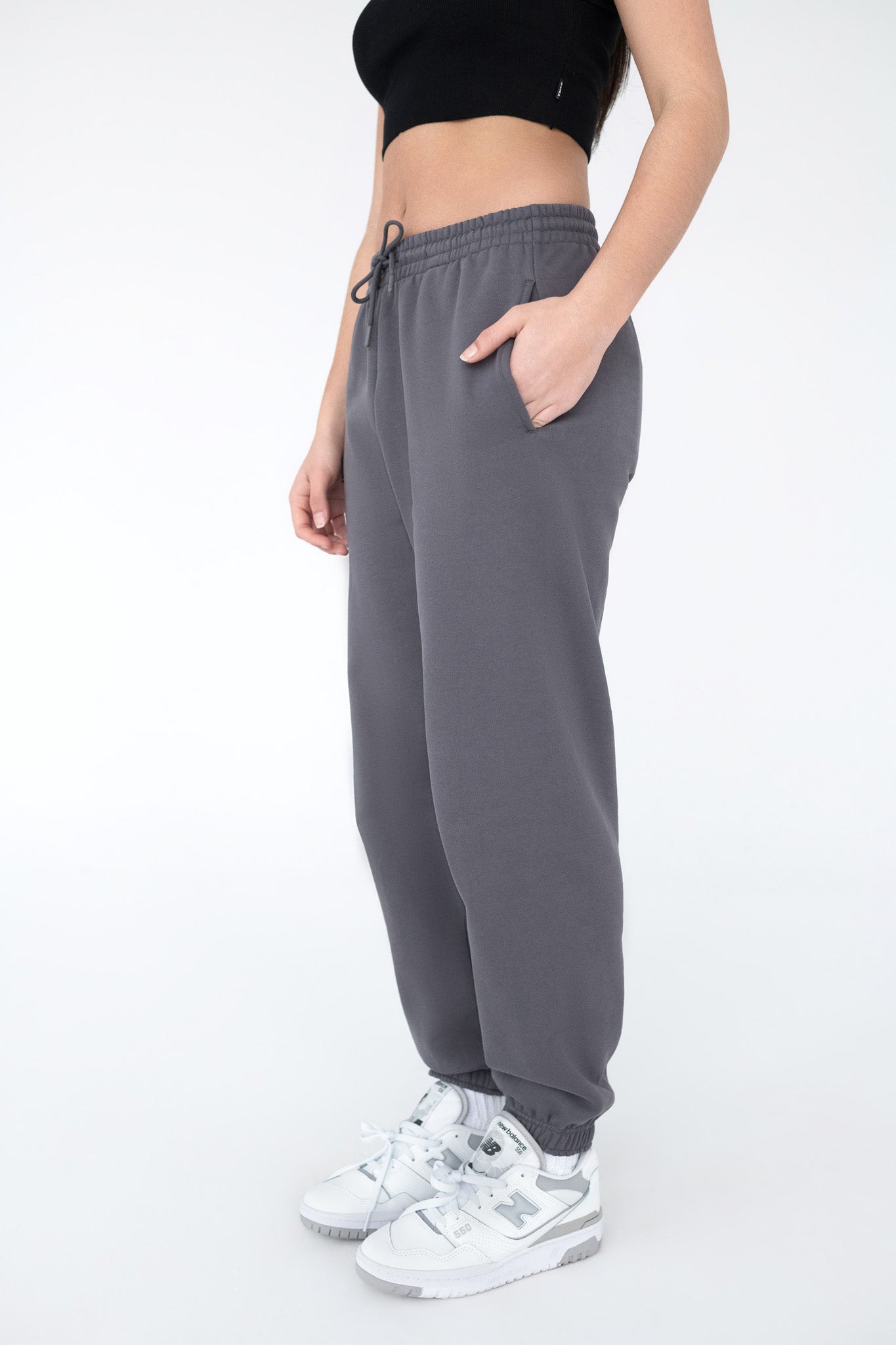 SuperSoft™ Pixel Charcoal Pants by Amoo