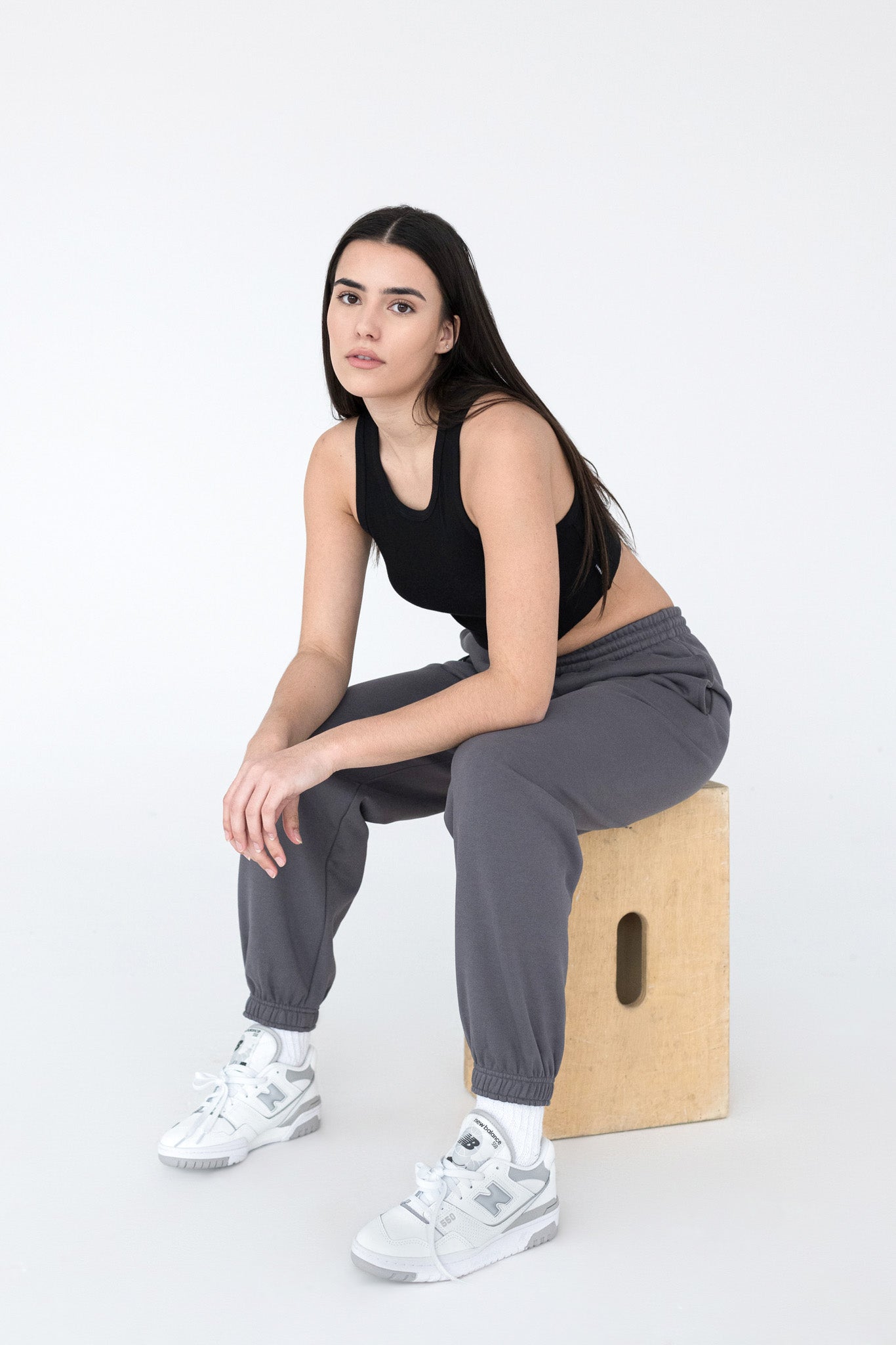 SuperSoft™ Pixel Charcoal Pants by Amoo