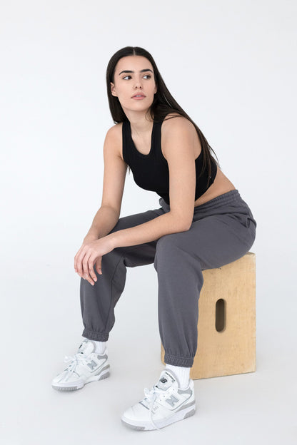 SuperSoft™ Pixel Charcoal Pants by Amoo