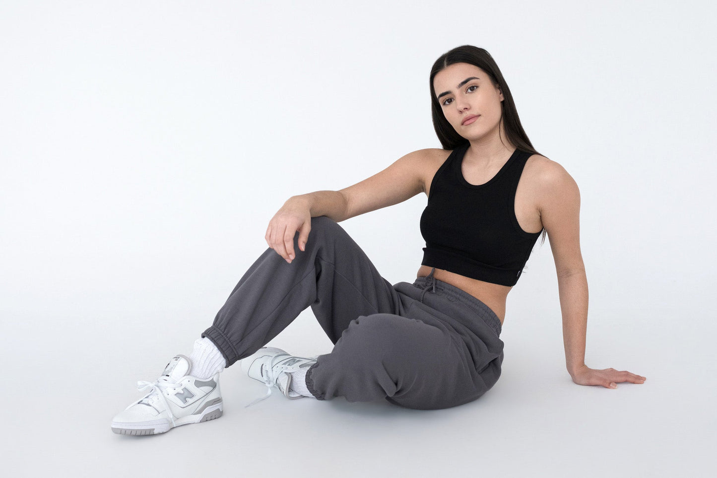 SuperSoft™ Pixel Charcoal Pants by Amoo