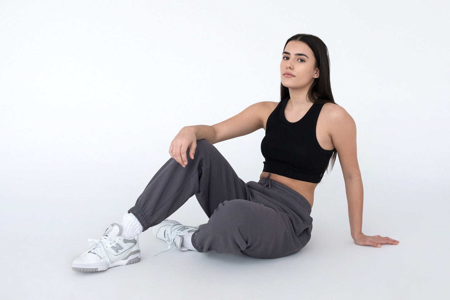 SuperSoft™ Pixel Charcoal Pants by Amoo