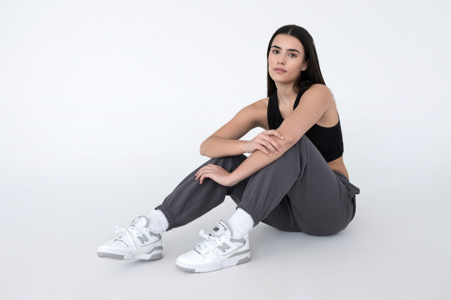 SuperSoft™ Pixel Charcoal Pants by Amoo