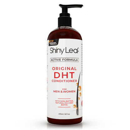 Active Formula DHT Blocker Conditioner for Hair Loss (16oz) by Shiny Leaf