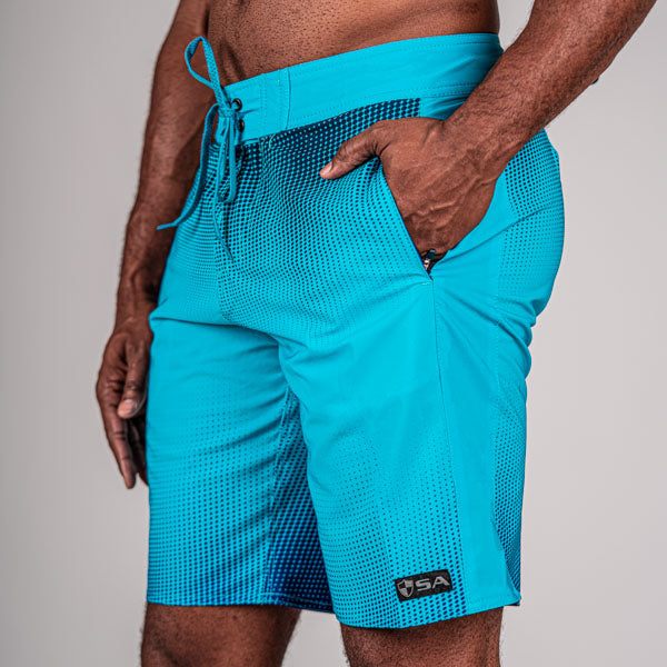 Board Shorts 2.0 | Waves | Blue by Soul of Adventure