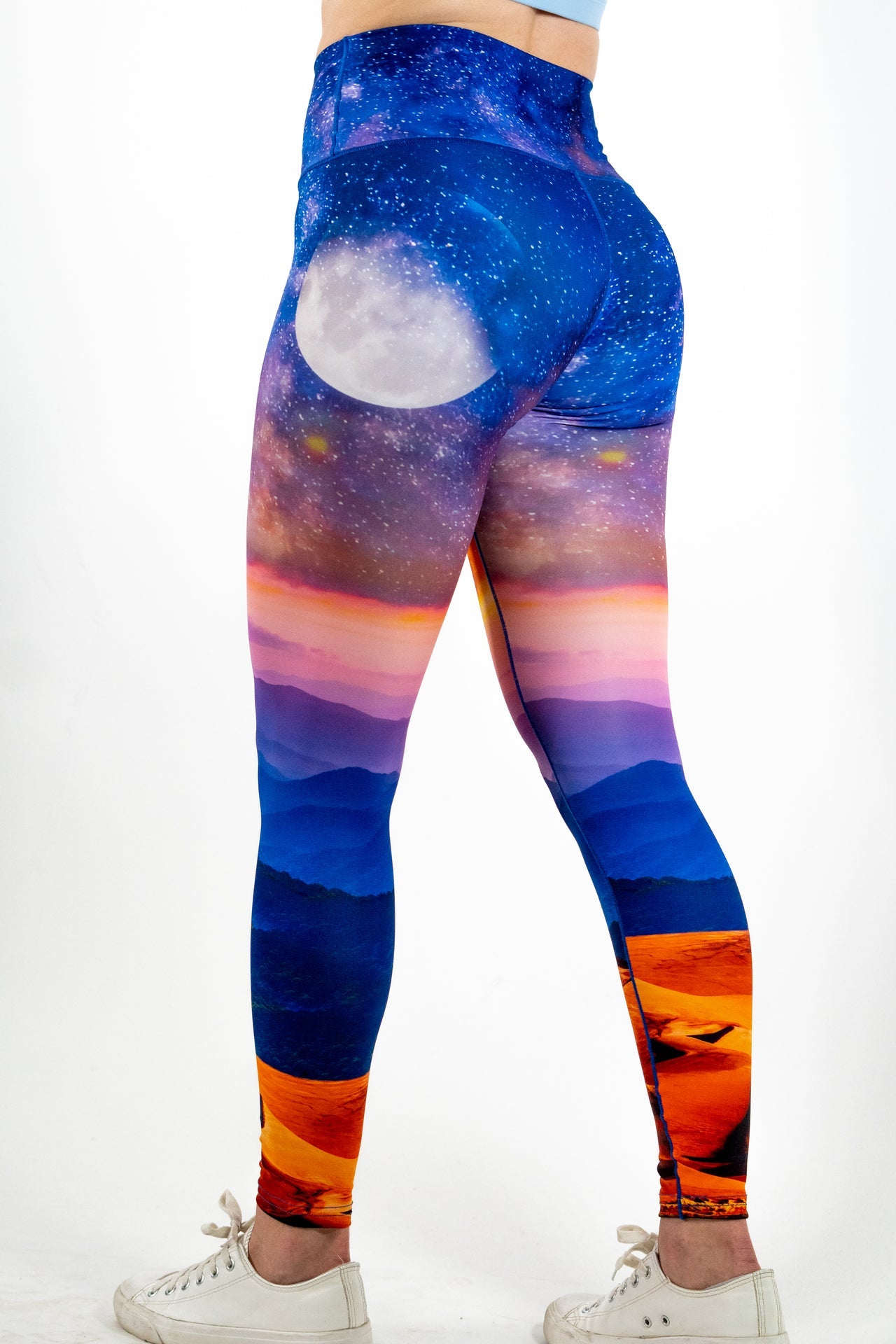 Great Sand Dunes Yoga Pants by Colorado Threads Clothing