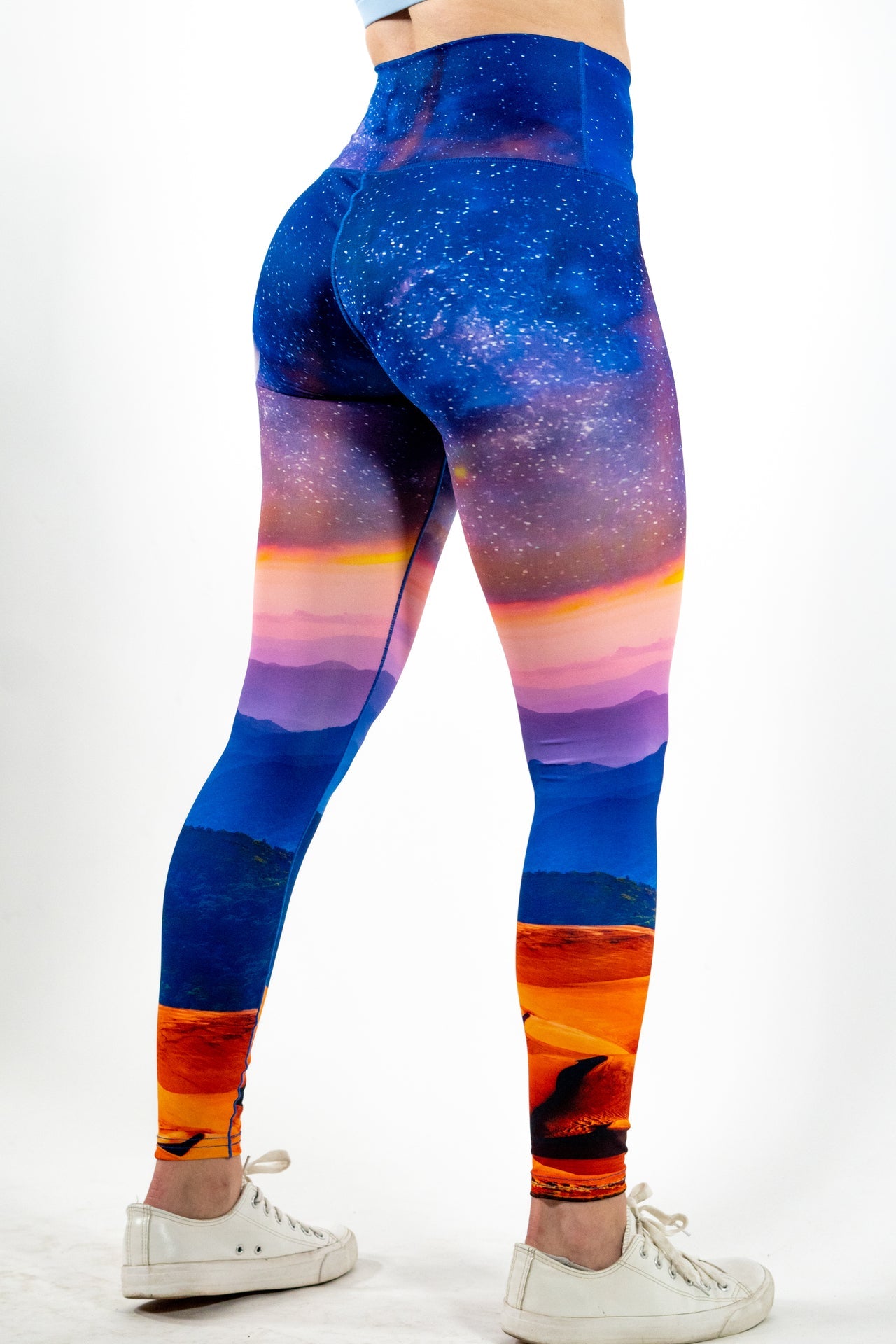 Great Sand Dunes Yoga Pants by Colorado Threads Clothing