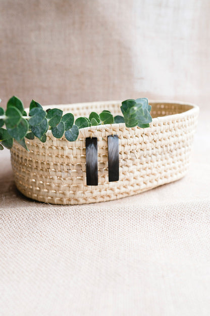 Oval Basket With Lid by 2nd Story Goods