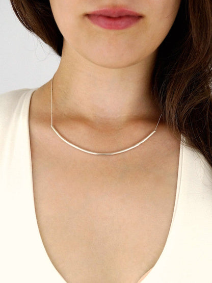 Tube Collar Necklace by Ash & Rose