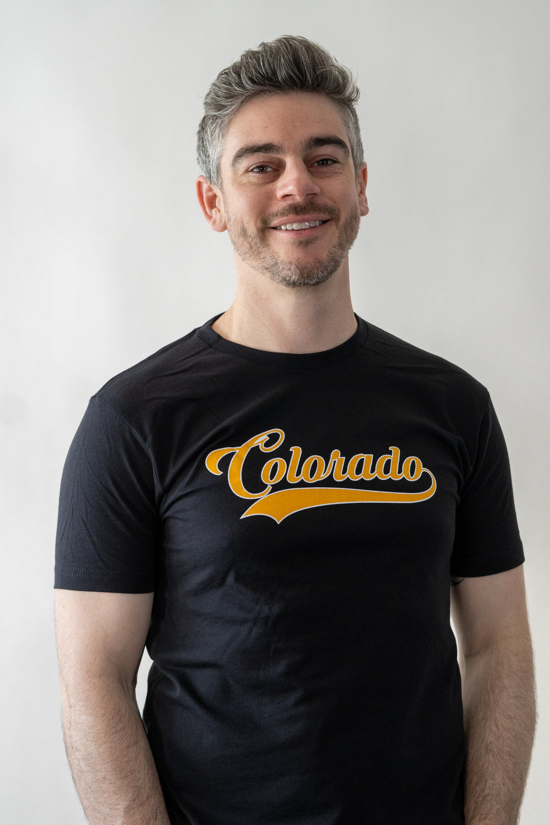 Colorado Baseball Text Unisex Tee by Colorado Threads Clothing