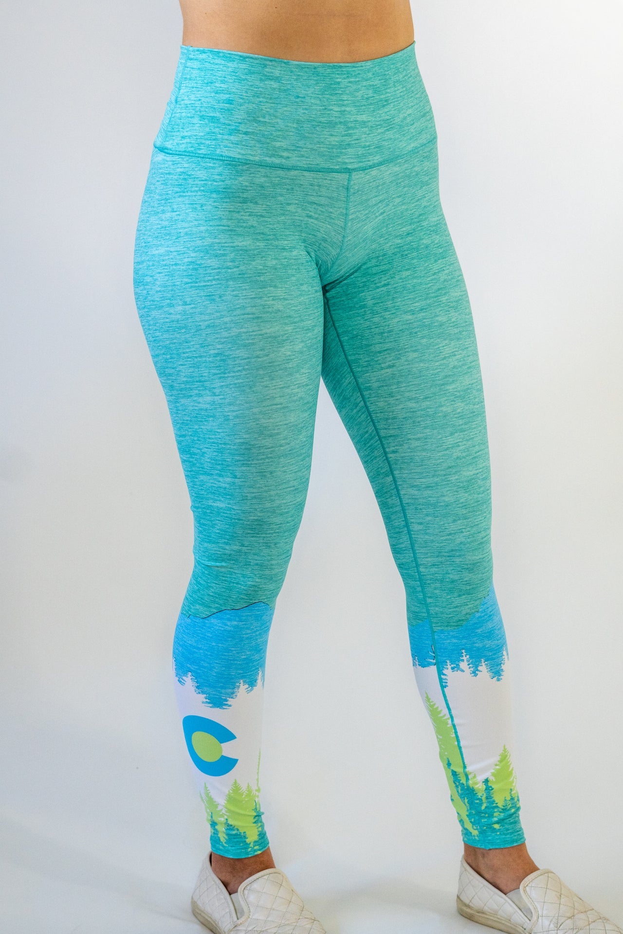 Summer Native Yoga Pants by Colorado Threads Clothing