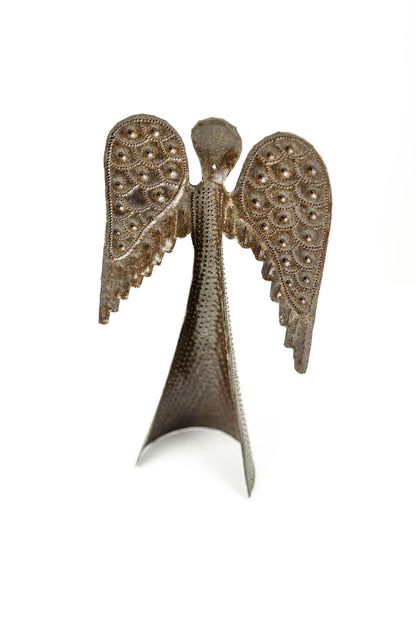 Standing Angel Metal Art by 2nd Story Goods